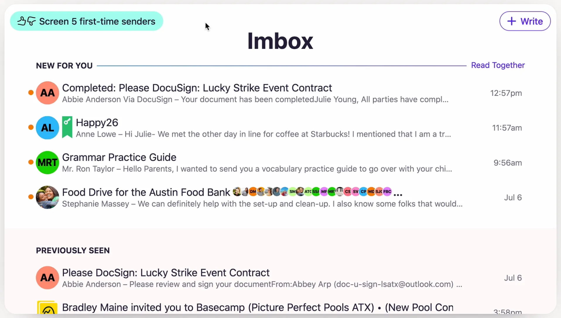 HEY Screener counter